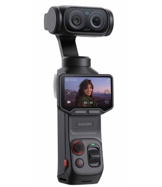 экшн-камера insta360 luna ultra dual lens 8k gimbal camera standard bundle black (черный)